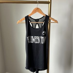 Never worn Nightmare before Christmas Athletic mesh back tank top!